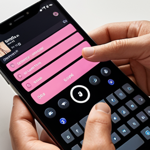 A close-up of a user's hands gently interacting with a sleek, modern smartphone. The screen displays highly personalized content that seamlessly adapts in real-time, such as tailored music recommendations or custom keyboard suggestions, reflecting immediate responsiveness. A subtle, soft glow emanates from within the phone's design, symbolizing the secure, on-device AI processing that keeps data private and local. The overall atmosphere is one of comfort, trust, and advanced personalization, with warm ambient lighting.