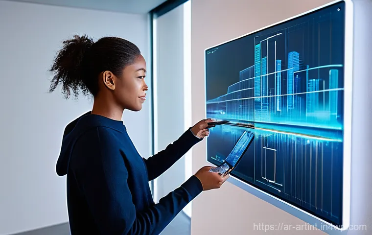 온디바이스 AI의 프레임워크 비교 및 분석 - **Prompt 1: Future of On-Device AI in Daily Life**
"A young, diverse professional in their late ...